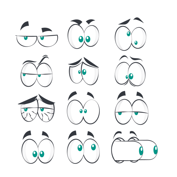 Смешные глаза