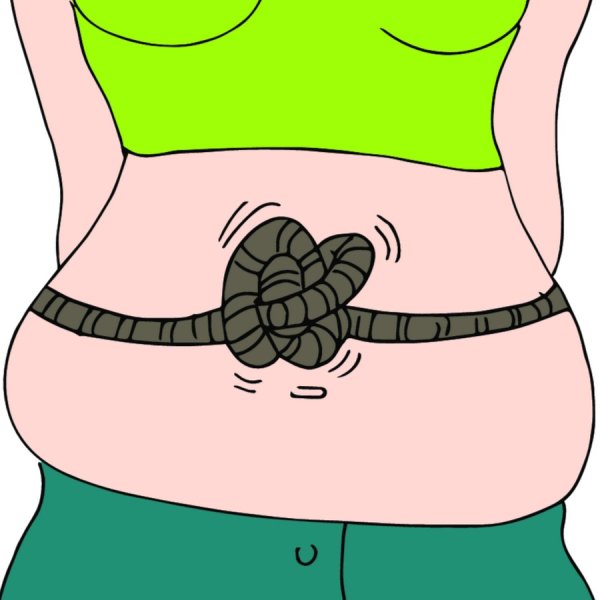 Мультяшный живот