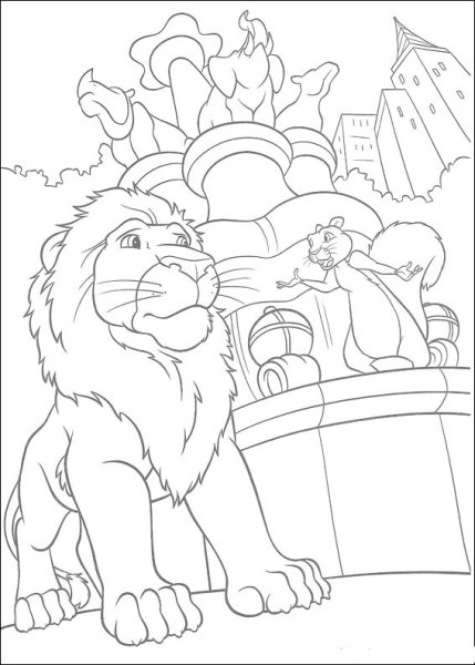 Большое путешествие раскраска