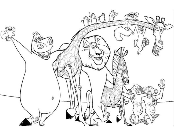 Раскраски из мультиков