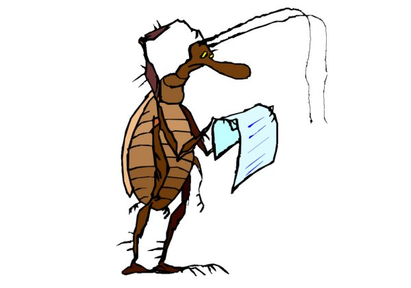 Таракан карикатура