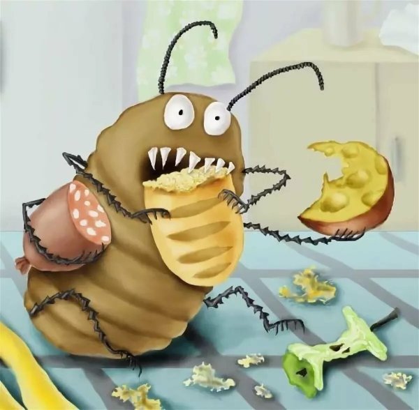 Веселый таракан