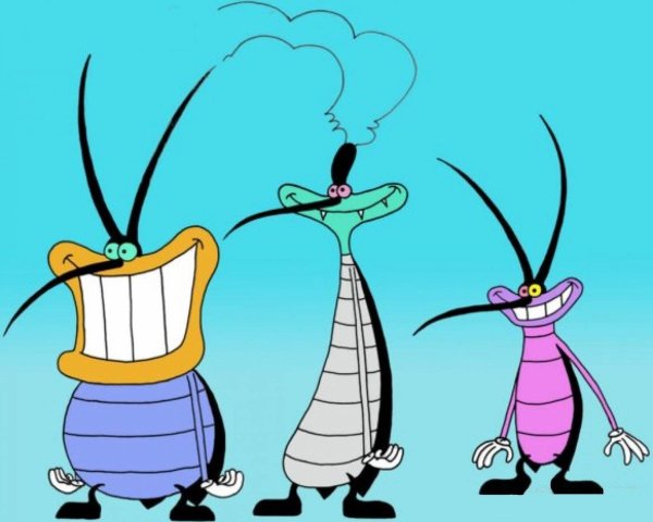 Огги и тараканы мультсериал