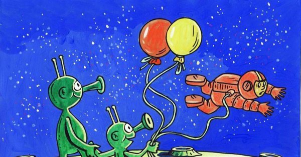 Космические пришельцы смешные