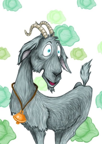 Козел иллюстрация