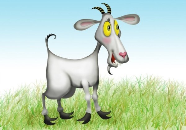 Козлик из мультика