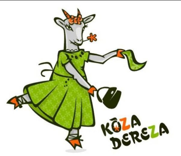 Смешная коза