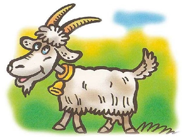 Коза иллюстрация