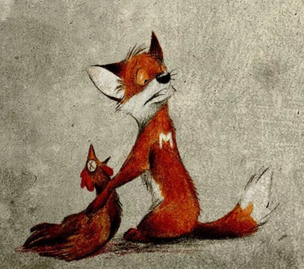 Лисы художницы Skia
