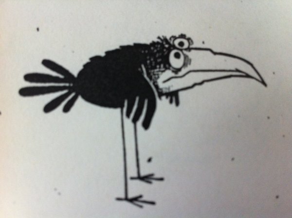 Общипанная ворона