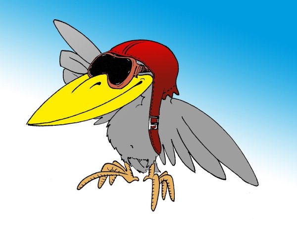 Веселая ворона