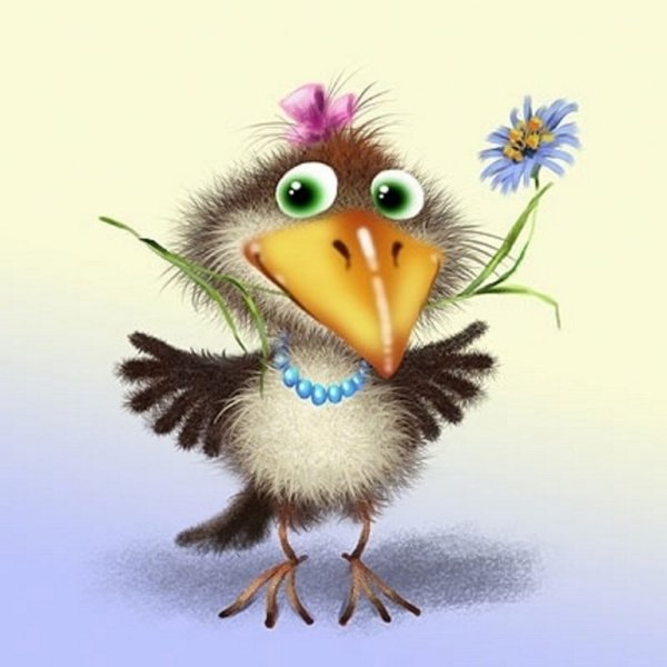 Веселые птички