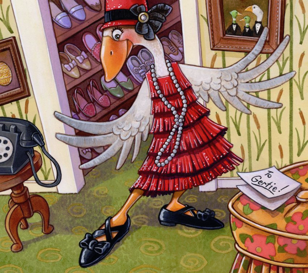 Ворона забавная