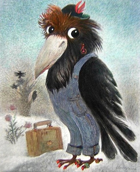 Добрый ворон