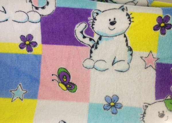 Полотенце с детским рисунком