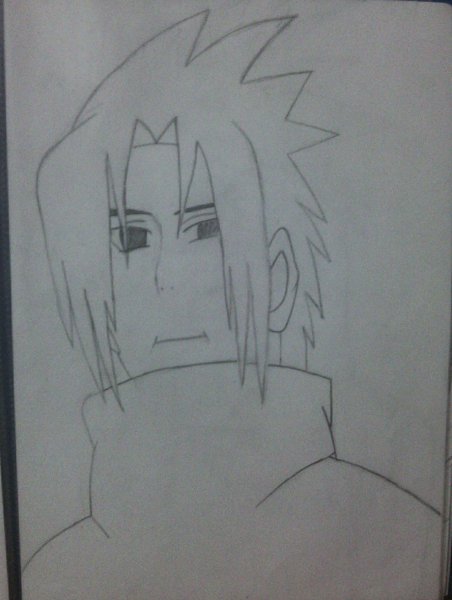 Кривонарисованый Саске