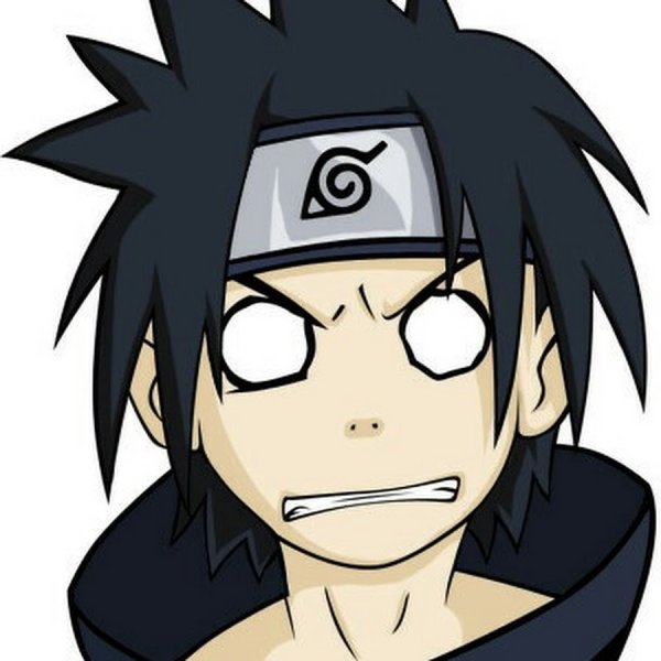Испуганный Саске