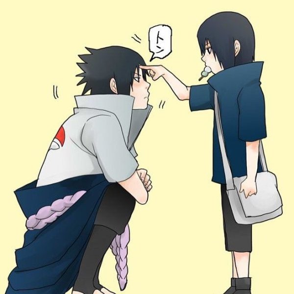 Учиха Саске взрослый и Итачи