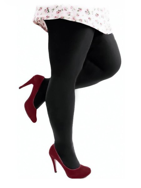 Полные ноги в колготках