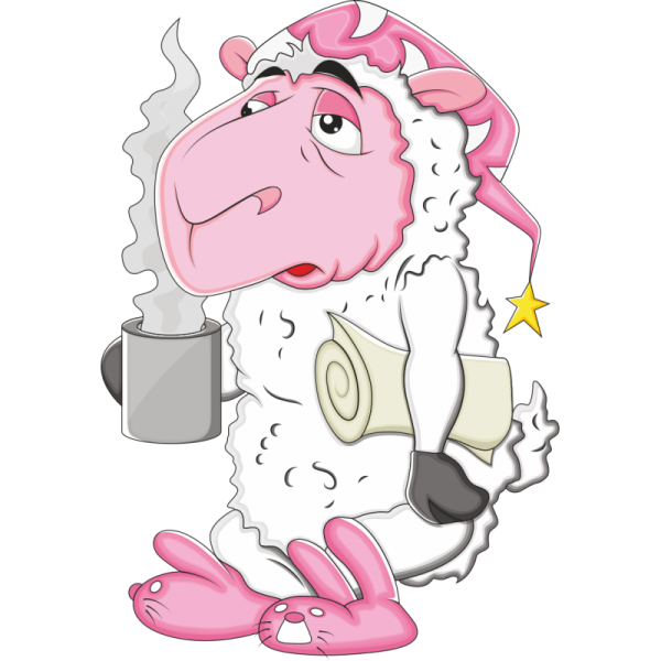 Прикольный барашек