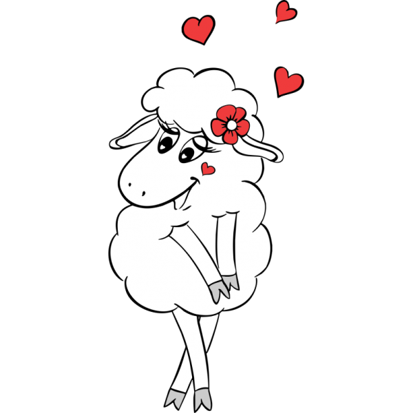 Влюбленный барашек