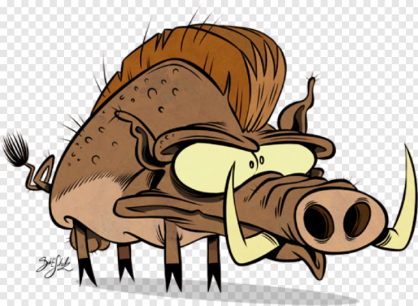 Кабан карикатура