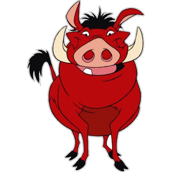 Кабан бородавочник Пумба