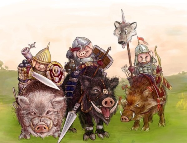 Кабан по славянски