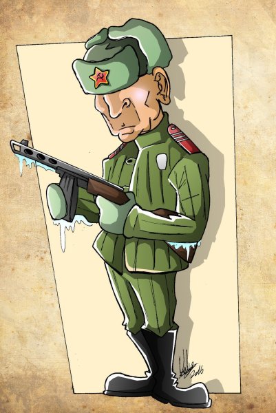 Карикатуры про армию