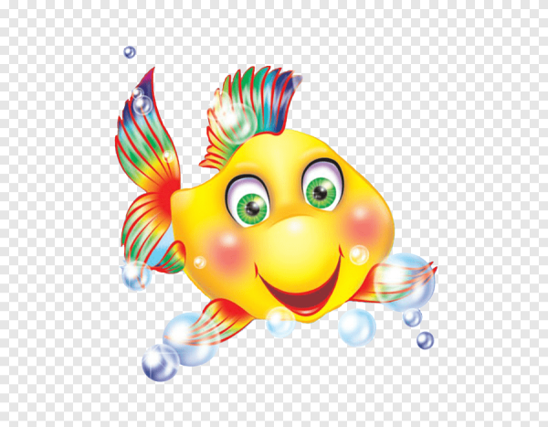 Красивые детские рыбки