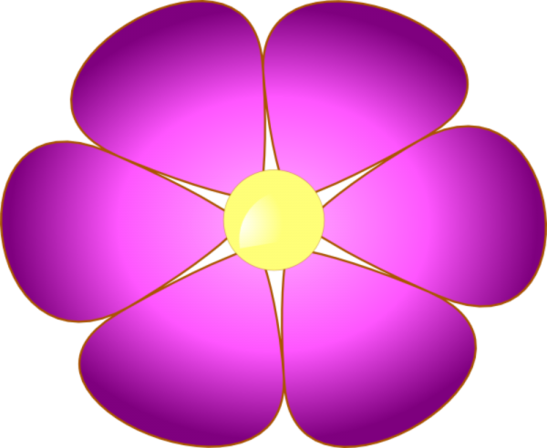 Цветок с шестью лепестками