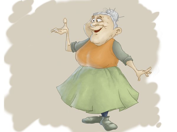 Мультяшные старушки