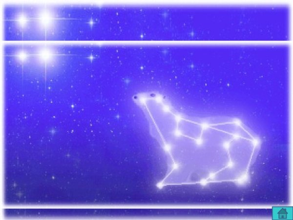 Созвездие большой медведицы анимация