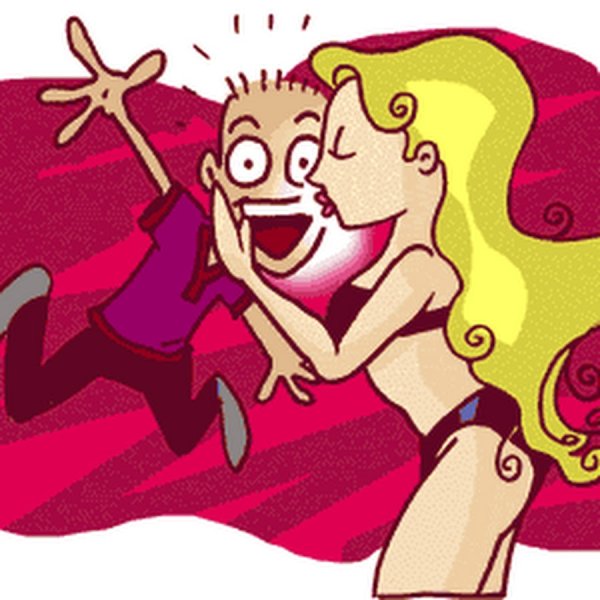 Анимационные Стикеры поцелуйчики