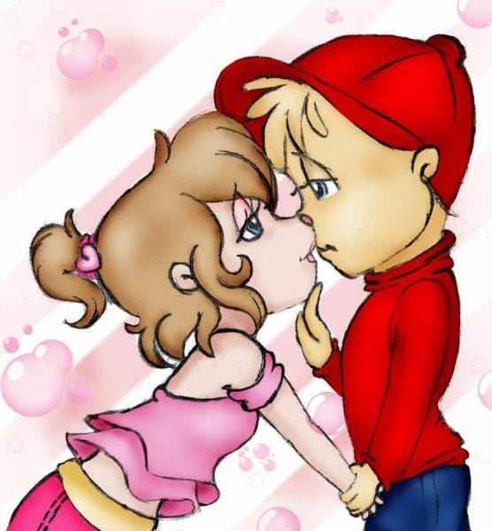 Элвин и Британи любовь