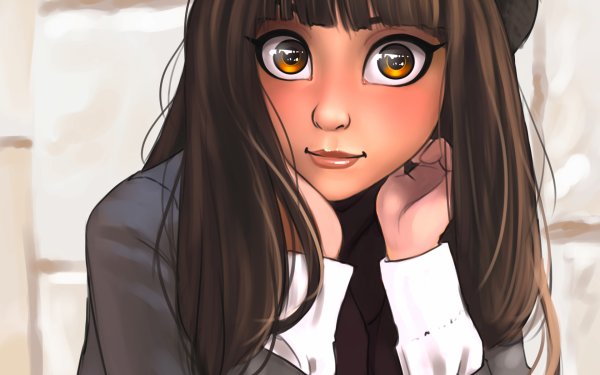 Девочка с большими глазами