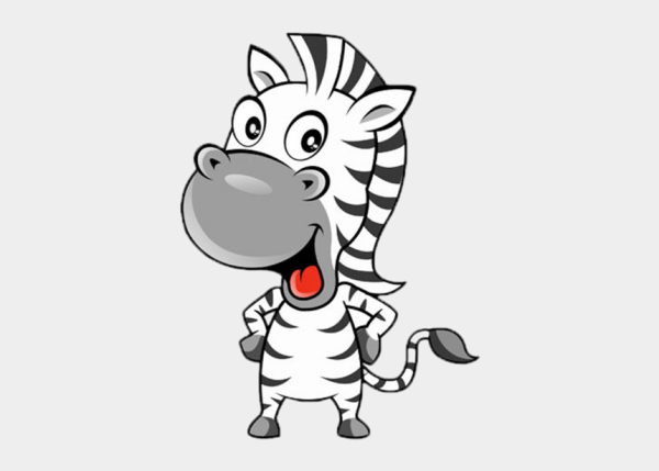 Веселая Зебра