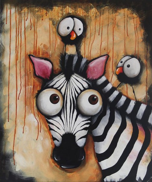 Забавные рисунки животных