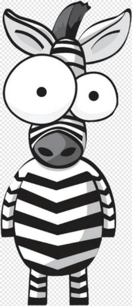 Кавайная Зебра