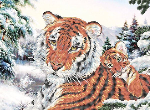 Золотое Руно тигрица с тигренком