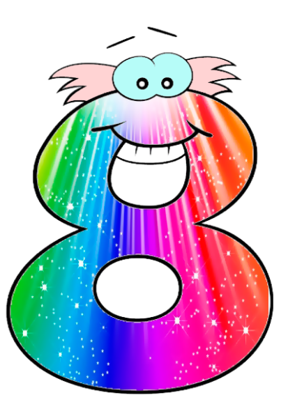 Веселые цифры для детей