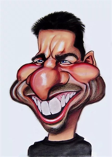 Рожа карикатура