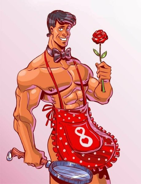 Мачо мультяшный