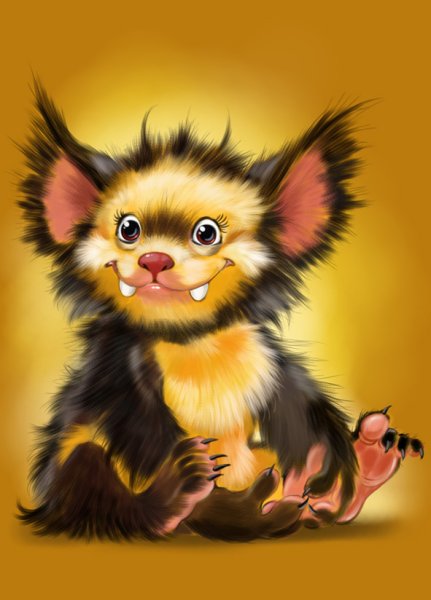 Смешные зверьки мультяшные