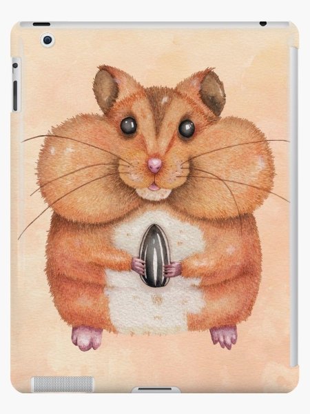 Нарисовать хомяка