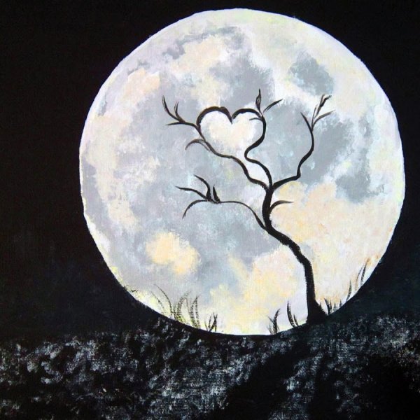 Луна для рисования