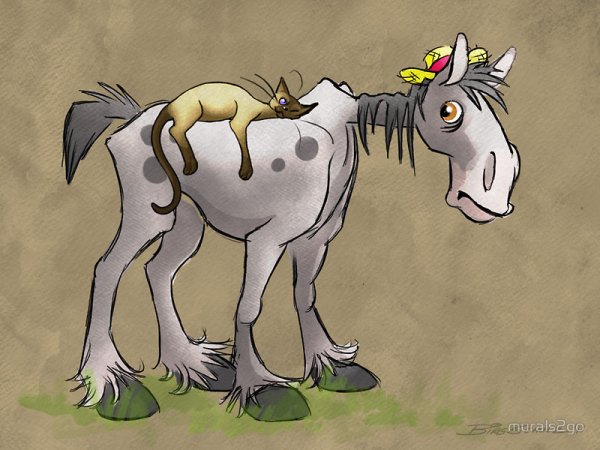 Лошадь кляча