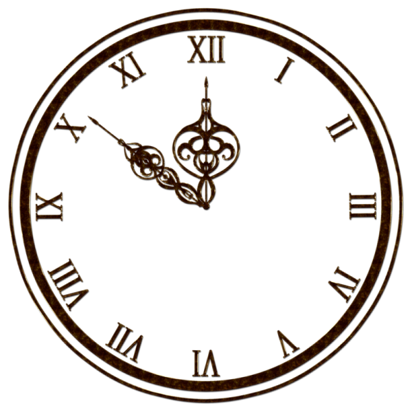 Циферблат старинных часов