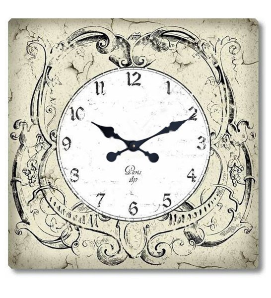 Трафареты для декупажа часы