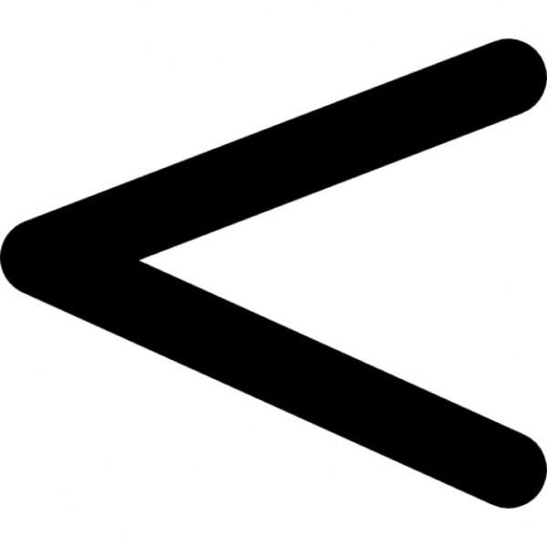 Знак меньше